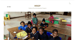 Desktop Screenshot of mrdp.org.za