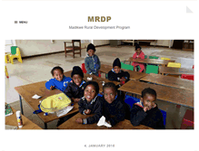 Tablet Screenshot of mrdp.org.za